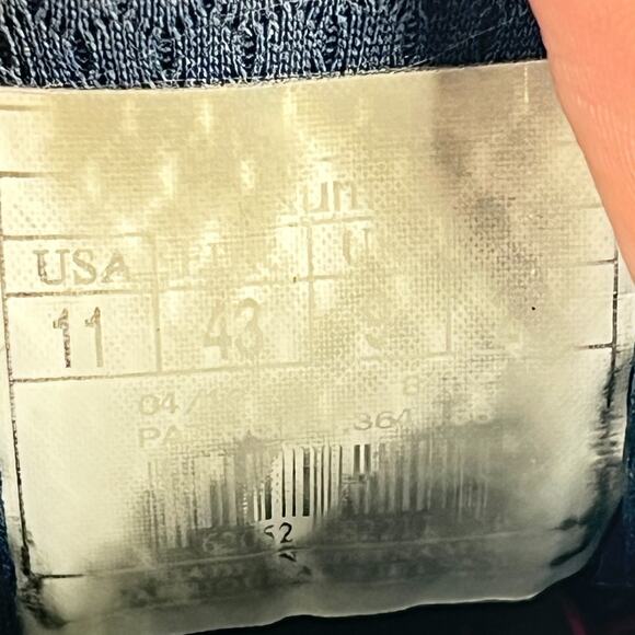 BROOKS Addiction 12 Navy Purple Lace Up Low Running Shoes Women's Size 11 - Picture 9 of 11